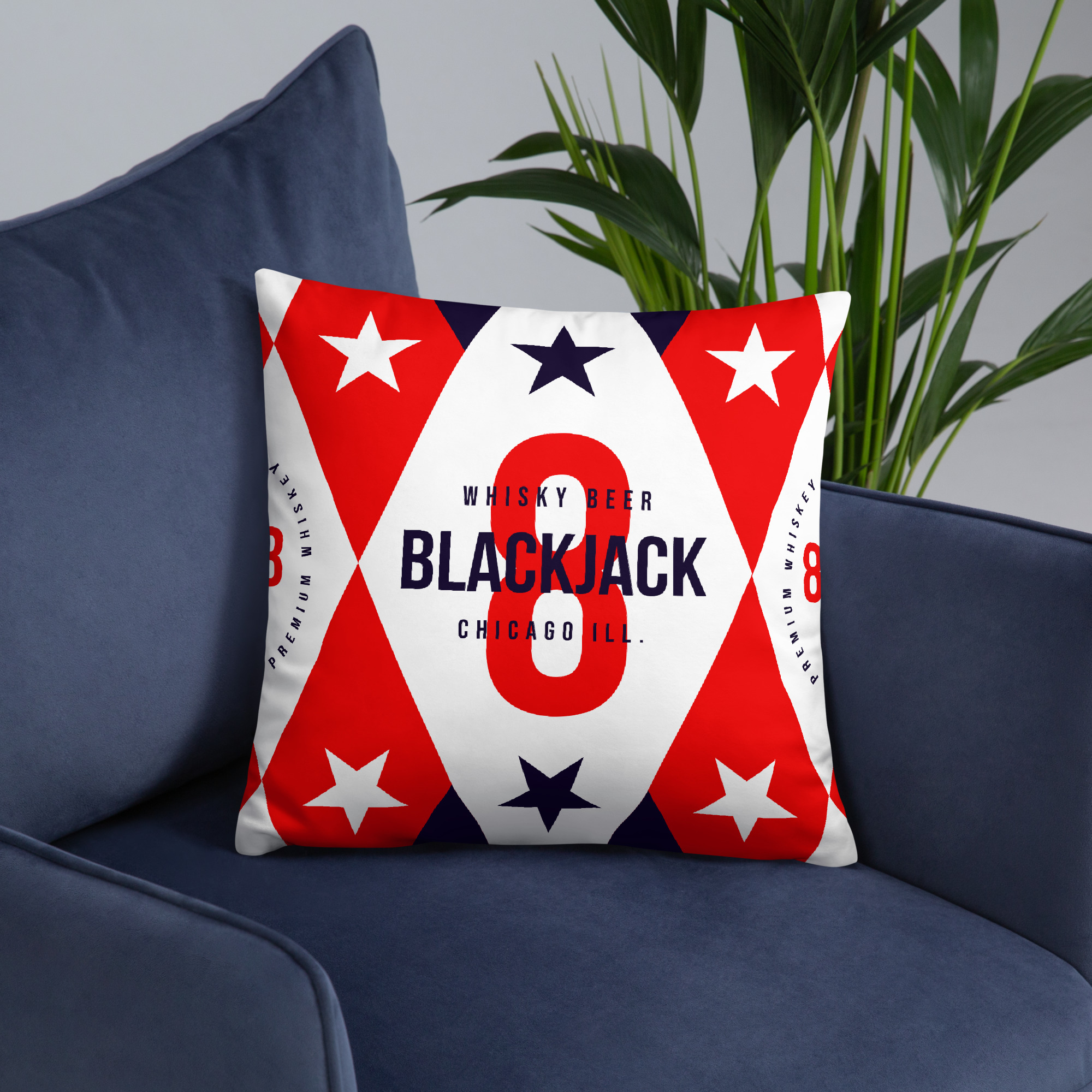 Coussin BlackJack N°8™ – Image 5