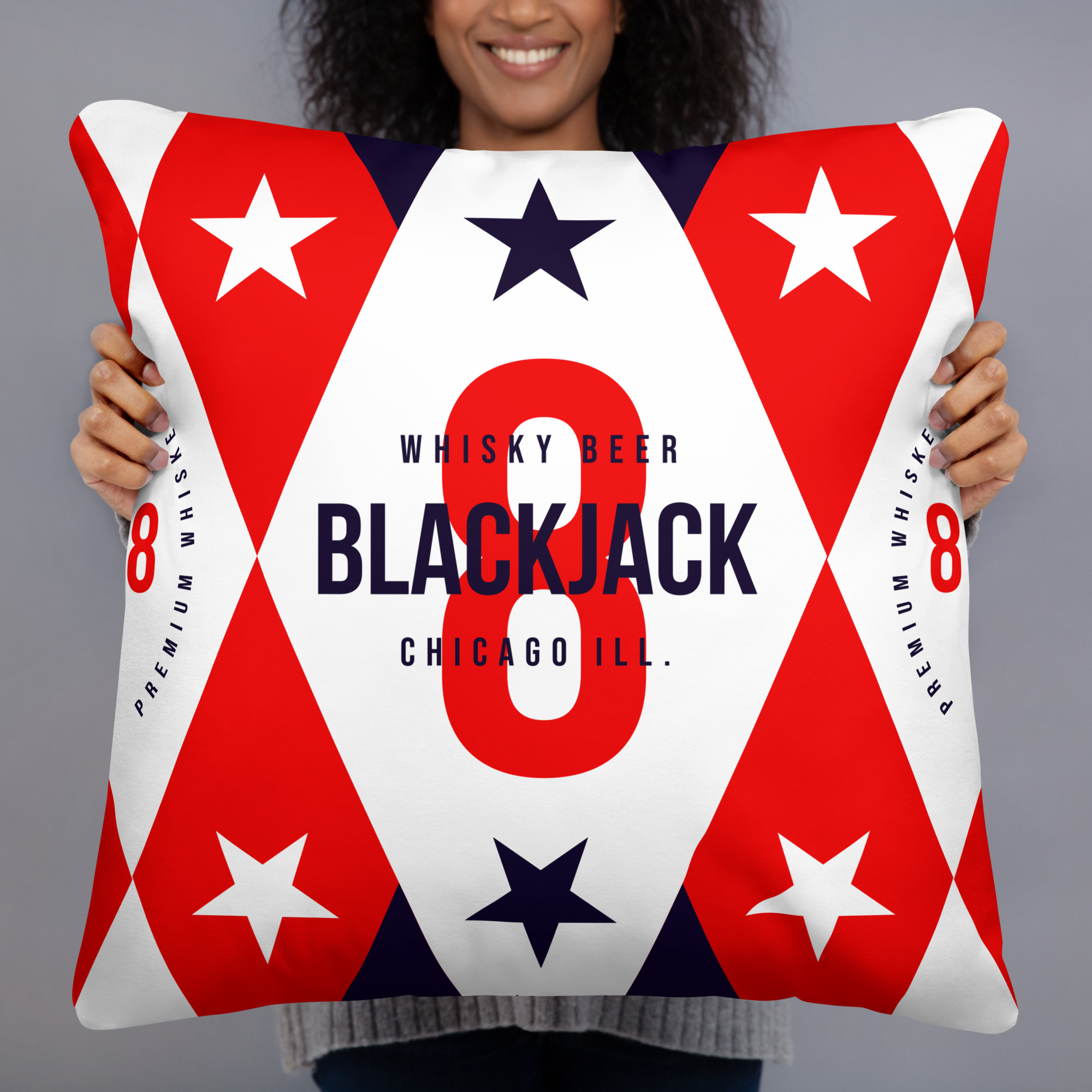 Coussin BlackJack N°8™ – Image 2
