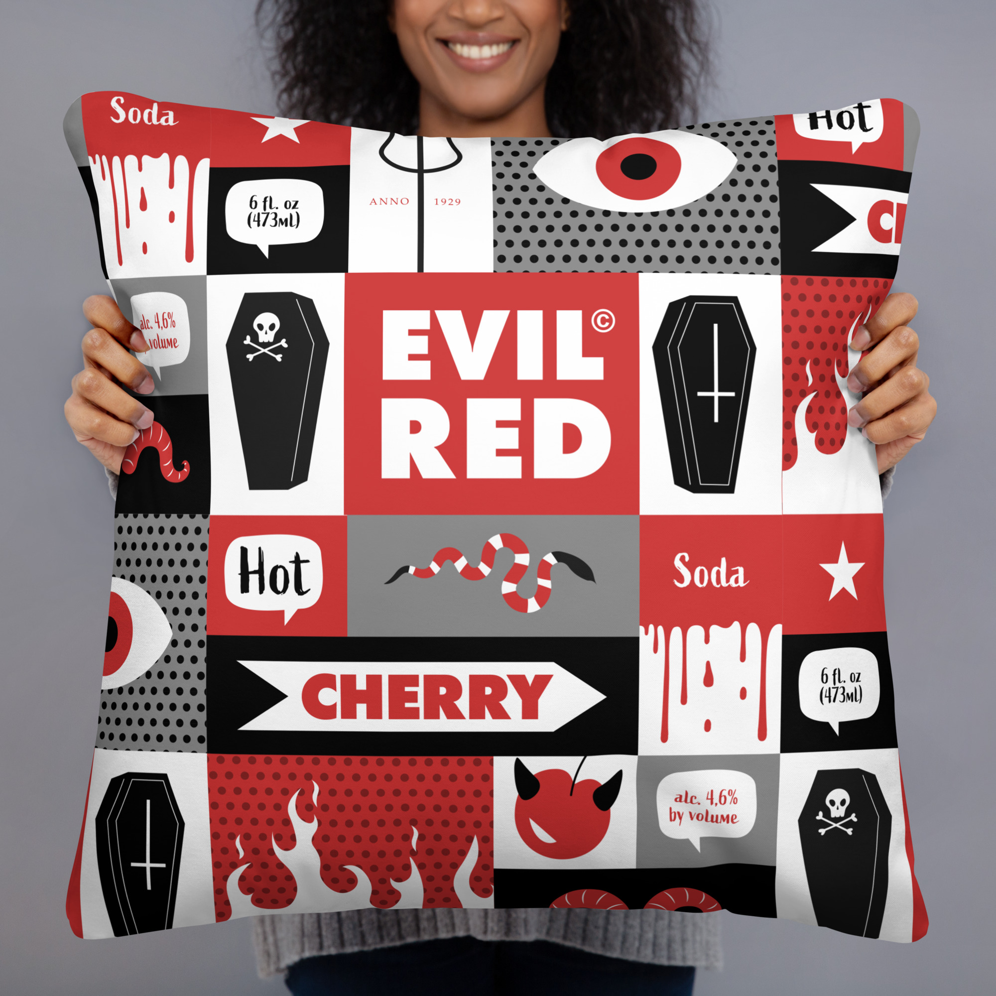 Coussin EVIL RED™