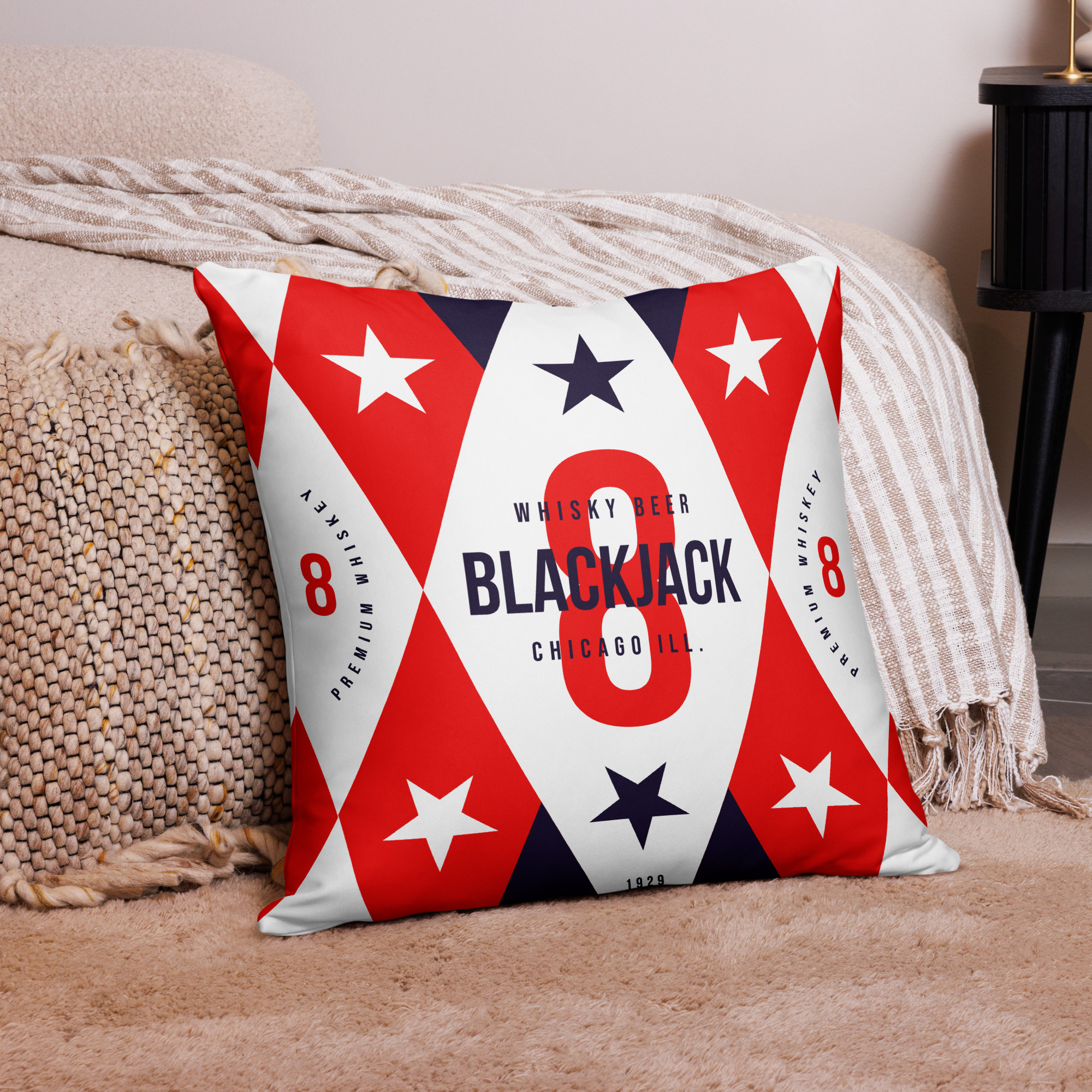 Coussin BlackJack N°8™ – Image 7