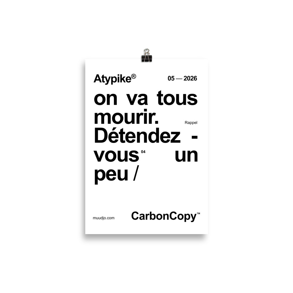 Poster CarbonCopy™ – Image 2