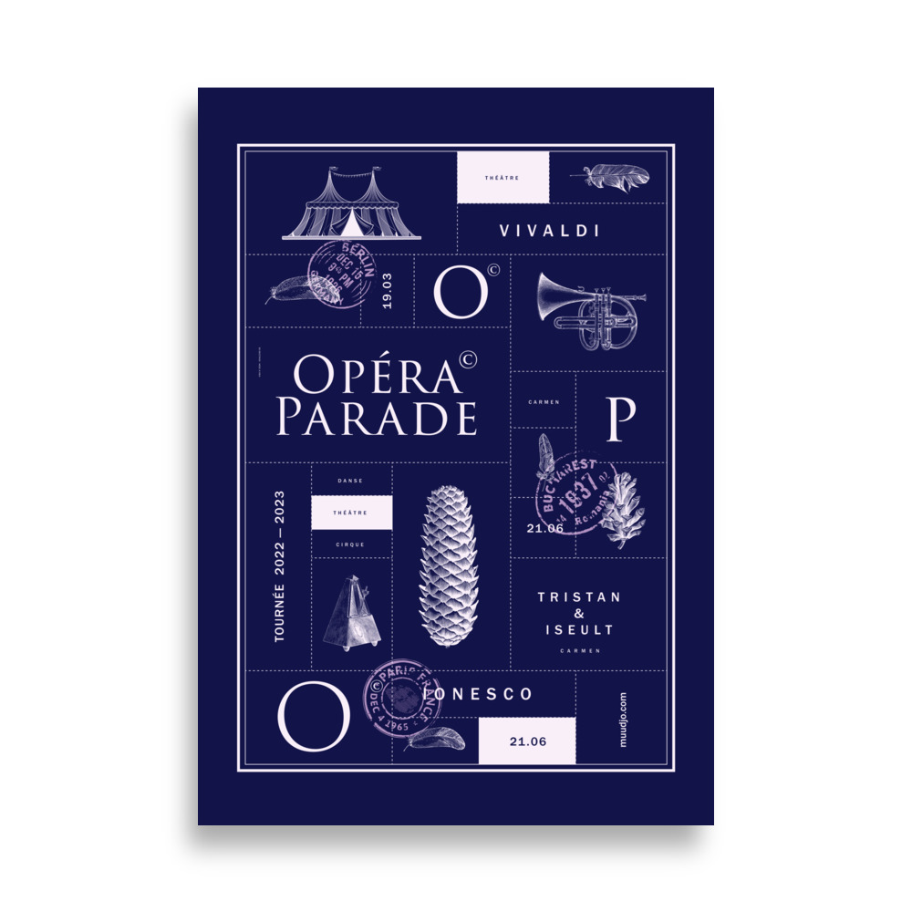 Poster Opéra Parade™