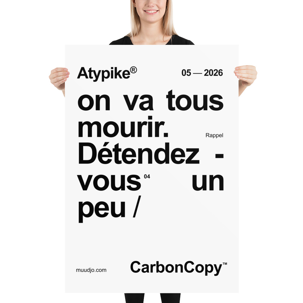Poster CarbonCopy™ – Image 6