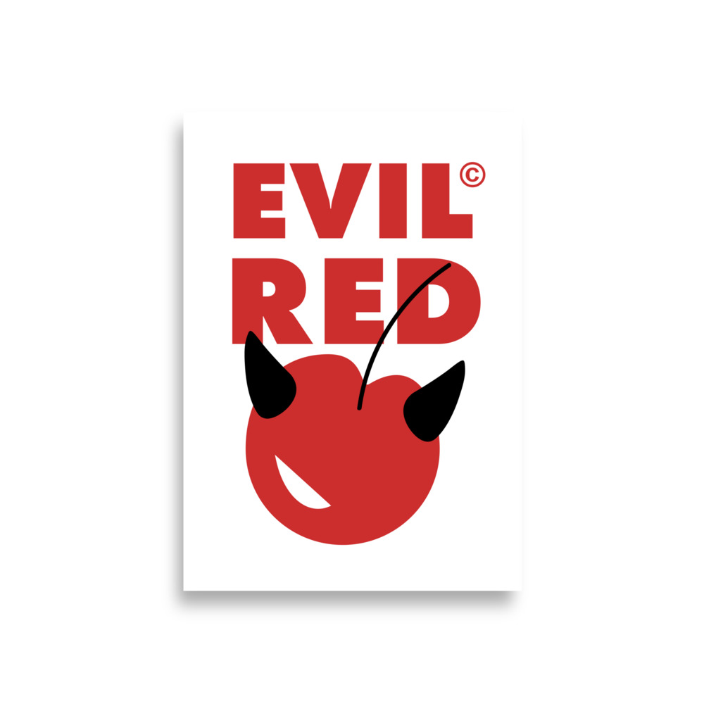 Poster EVIL RED™