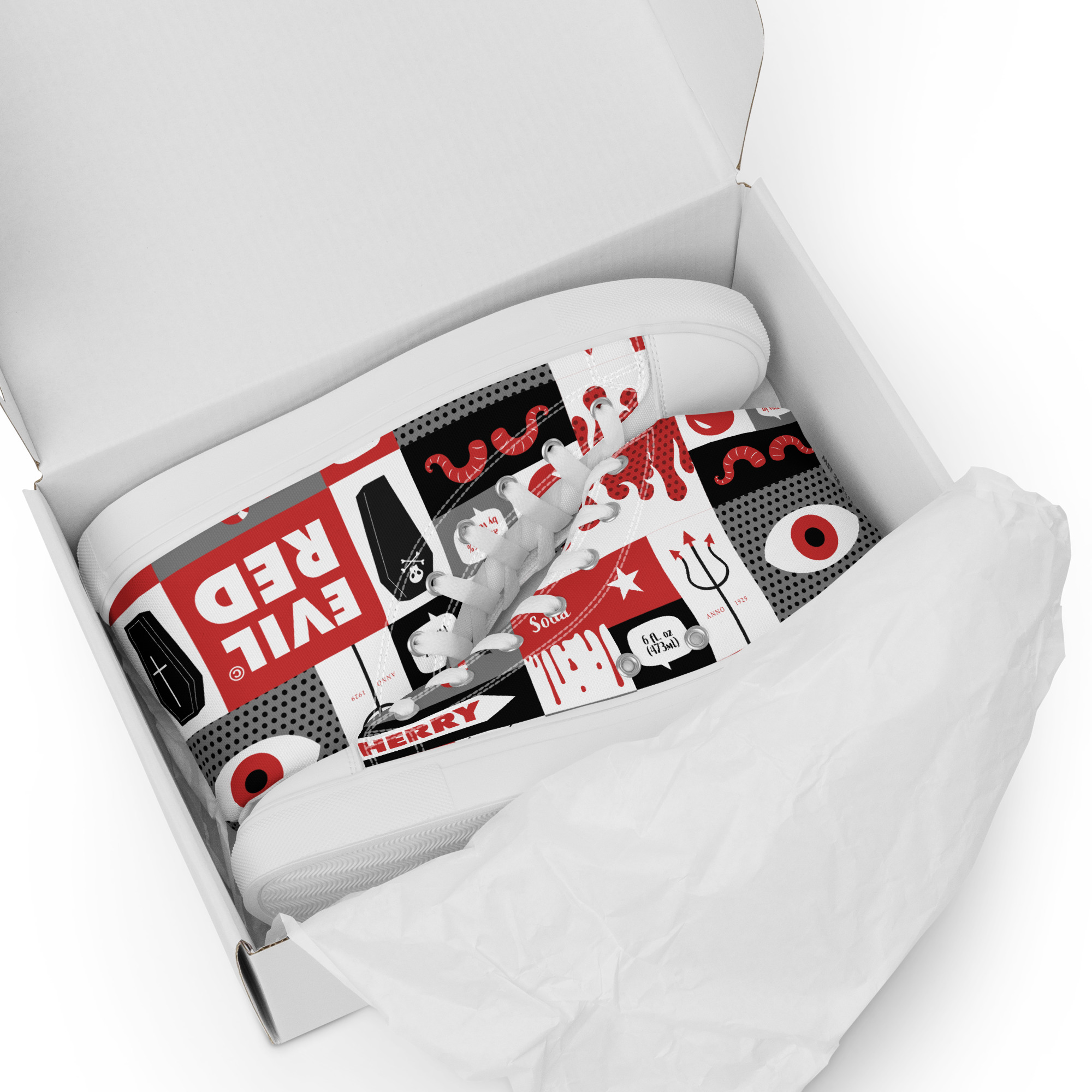Baskets EVIL RED™ – Image 8