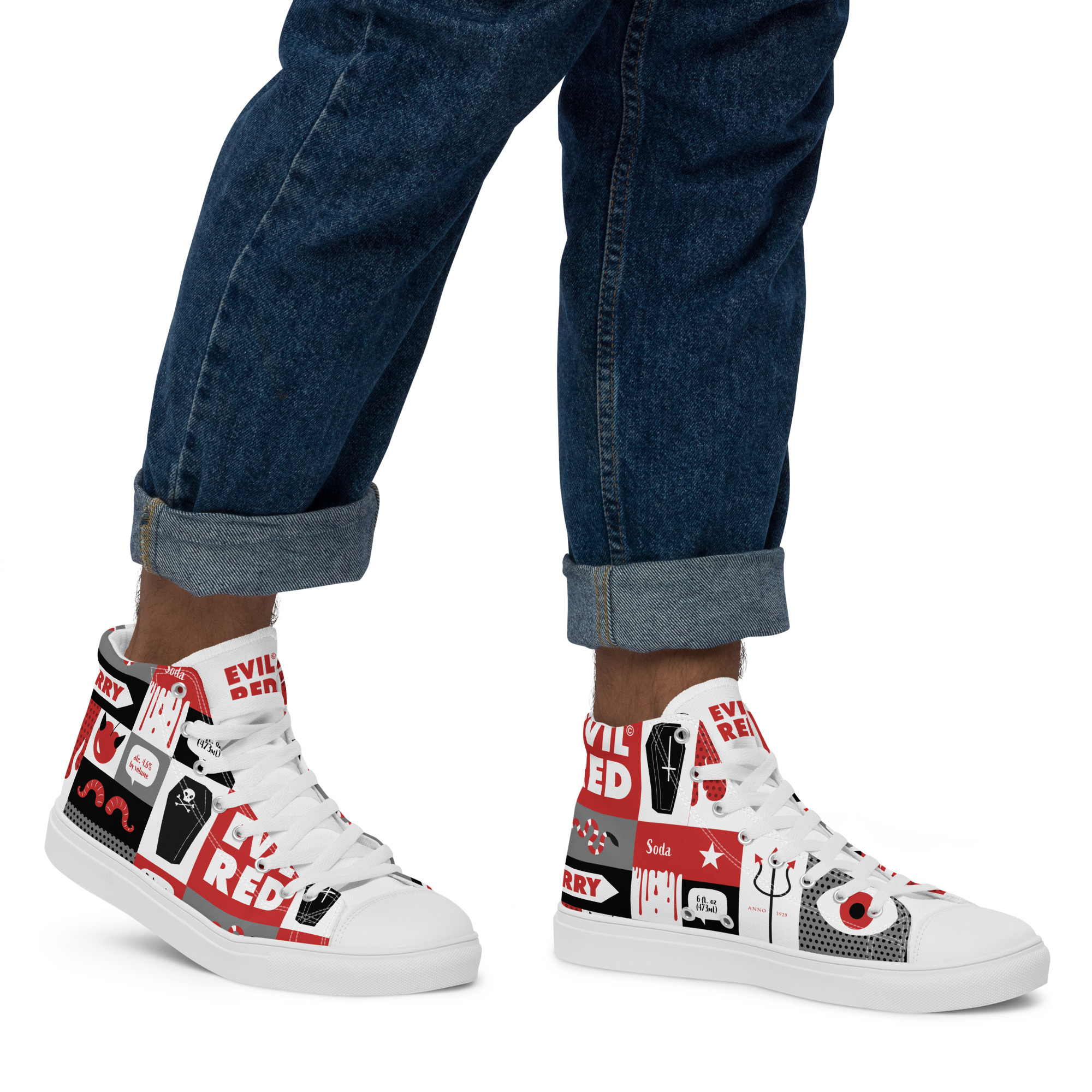 Baskets EVIL RED™ – Image 4